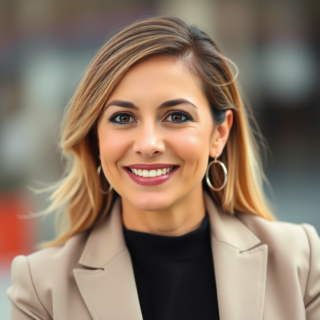 Retrato profesional de Lucía Fernández, asesora en inversiones retail especializada en estaciones de servicio y franquicias